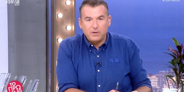 Γιώργος Λιάγκας για Μαρία Κορινθίου: “Προφανώς ο ΑΝΤ1 πειράχτηκε από τις δηλώσεις της”