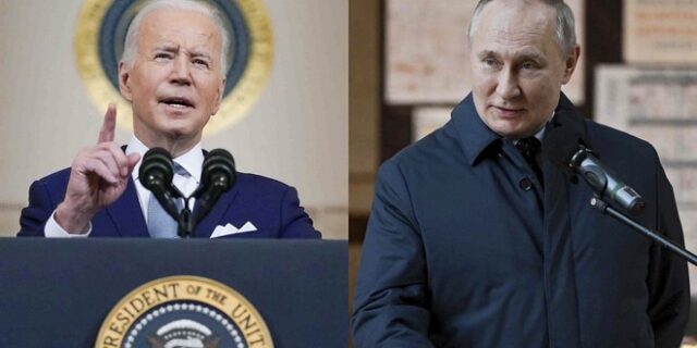 Σκληρή γλώσσα Μπάιντεν για Πούτιν: “Έχει γίνει παρίας και χάνει τον πόλεμο”