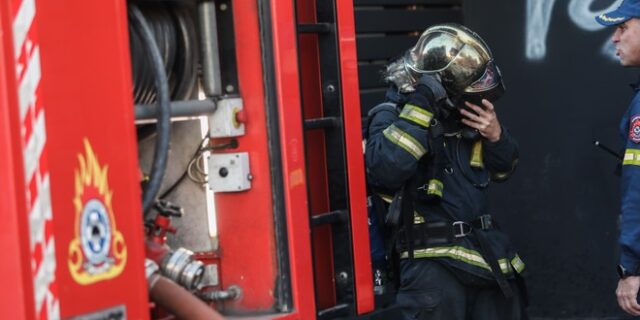 Άμεση επέμβαση της Πυροσβεστικής στην περιοχή Μύτικας πάνω από την Ψάθα
