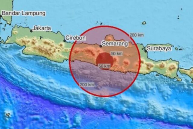 Ινδονησία: Σεισμός 6 Ρίχτερ κοντά στην Ιάβα
