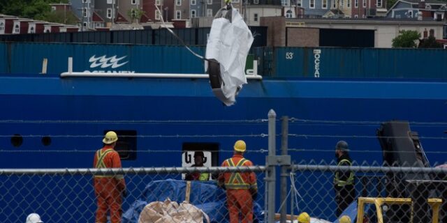 Titan: Εντοπίστηκαν πιθανώς ανθρώπινα λείψανα στα συντρίμμια