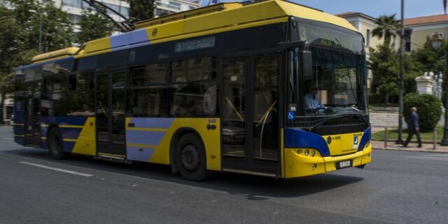 Στάση εργασίας στα τρόλεϊ την Πέμπτη 15 Ιουνίου