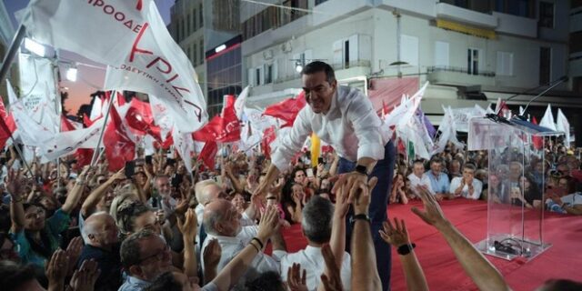 Τσίπρας: “Να μην επιτρέψουμε να πάρει λευκή επιταγή η ΝΔ του κυρίου Μητσοτάκη”