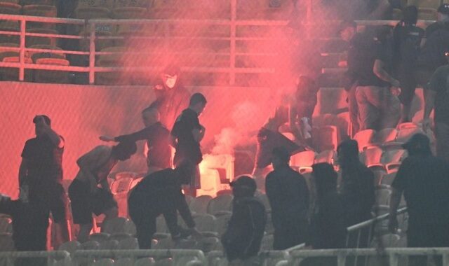 Παναθηναϊκός: Καμπάνα 3 αγωνιστικών για τα επεισόδια με τον Ολυμπιακό, δεν επιβλήθηκε αφαίρεση βαθμών