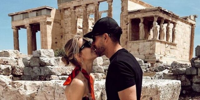 Ο Σιμεόνε και η σύζυγός του απολαμβάνουν τις διακοπές τους στην Ελλάδα