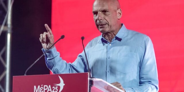 Βαρουφάκης: Μαχητική αντιπολίτευση της σύγχρονης αριστεράς το ΜέΡΑ25