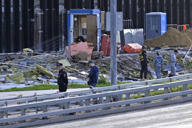 Ρωσία: Κάνει λόγο για ουκρανική επίθεση στη Μόσχα με μη επανδρωμένα αεροσκάφη
