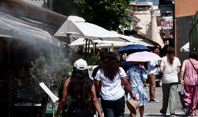 Καιρός Αθήνα: Στους 35 βαθμούς η θερμοκρασία