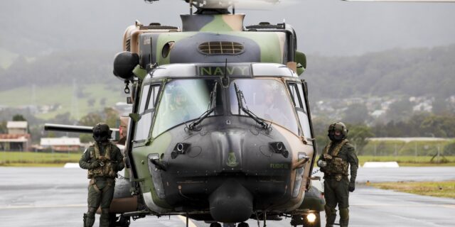 Αυστραλία: Συνετρίβη στρατιωτικό ελικόπτερο – Αγνοούνται τα 4 μέλη του πληρώματος