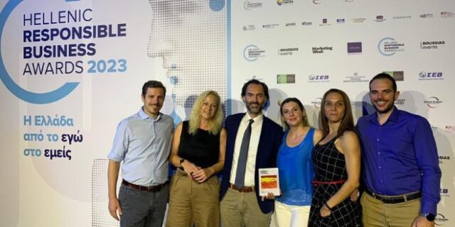 Νέα Οδός: Χρυσή Διάκριση στα Hellenic Responsible Business Awards