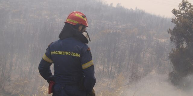 Το NEWS 24/7 στις φωτιές: Καρέ καταστροφής και αγωνίας από το Κανδήλι Μάνδρας