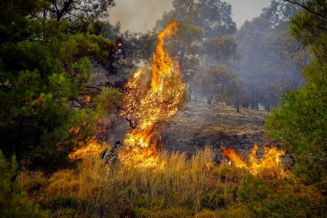 Σε ποιες περιοχές υπάρχει πολύ υψηλός κίνδυνος πυρκαγιάς την Παρασκευή