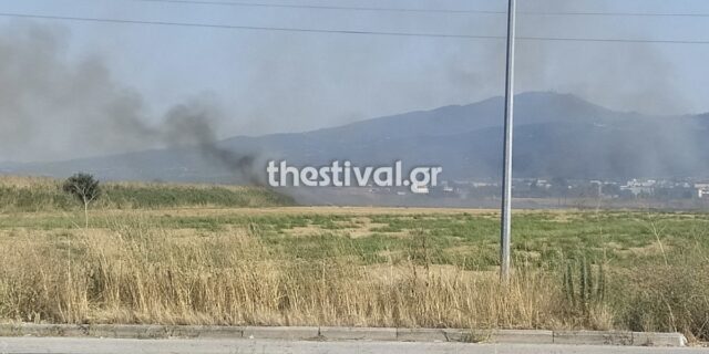 Θεσσαλονίκη: Φωτιά έξω από τον Λαγκαδά