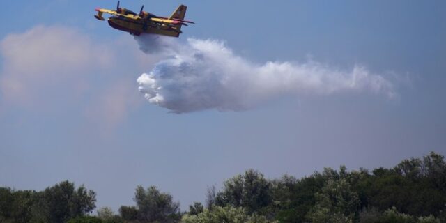 Άρτα: Φωτιά σε αγροτοδασική έκταση στο Κομπότι – Σηκώθηκαν εναέρια μέσα