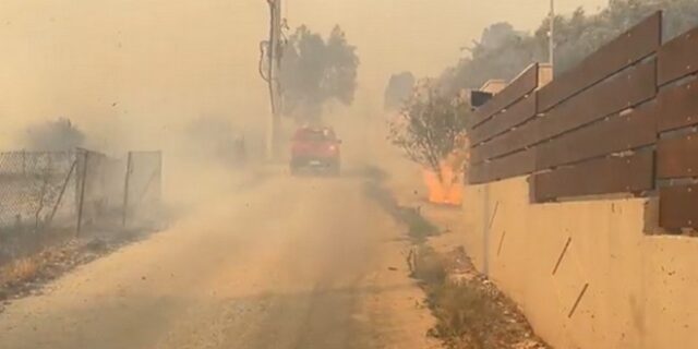 Φωτιά στο Λαγονήσι: Η κραυγή απόγνωσης κατοίκου