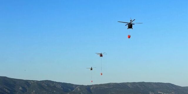 ΓΕΕΘΑ: Η συνδρομή των ΗΠΑ στην κατάσβεση των πυρκαγιών