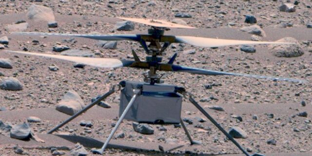 Η NASA δέχθηκε επικοινωνία από ελικόπτερο σε άλλον πλανήτη