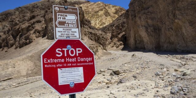 ΗΠΑ: Άνδρας πέθανε στην Κοιλάδα του Θανάτου, πιθανότατα λόγω ζέστης