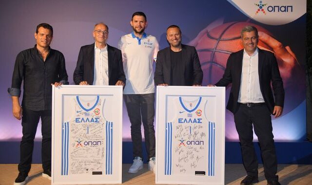 «Καλή επιτυχία» από τον ΟΠΑΠ στην Εθνική Ομάδα Μπάσκετ – Ο Χρυσός Χορηγός της ΕΟΚ στο πλευρό της «επίσημης αγαπημένης» και στο Παγκόσμιο Κύπελλο