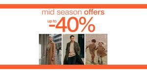 Εκπτώσεις έως -40% σε συλλογές επιλεγμένων brands!
