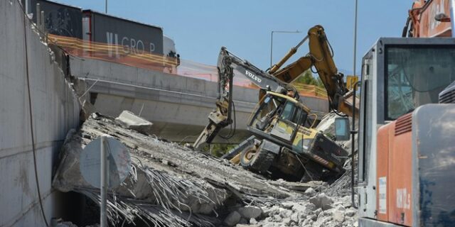 Πάτρα: Τέσσερις συλλήψεις για την κατάρρευση τμήματος της γέφυρας