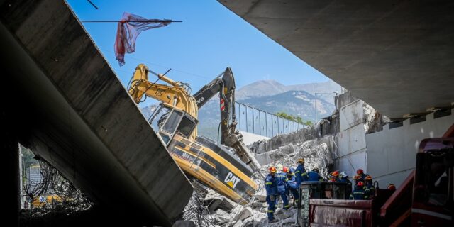 Κατάρρευση γέφυρας στην Πάτρα: Δεν βρέθηκαν εγκλωβισμένοι στα συντρίμμια