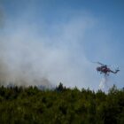Χωρίς ενεργό μέτωπο η φωτιά στα Βασιλικά Θεσσαλονίκης