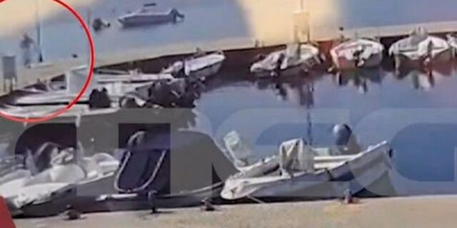 Ράχες: Βίντεο ντοκουμέντο – H στιγμή που ο 55χρονος βουτά για να σώσει τη γυναίκα που πνιγόταν