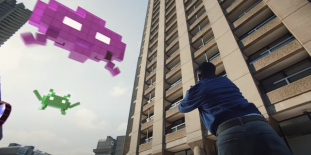 Space Invaders: Στην επετειακή έκδοση του video game μπορείς να υπερασπιστείς τη Γη από τη γειτονιά σου