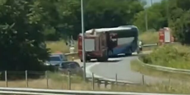 Κατερίνη: Νεκροί δύο επιβάτες Ι.Χ. που συγκρούστηκε με τουριστικό λεωφορείο