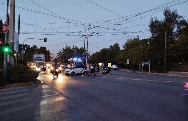 Τροχαίο με τραυματία κοντά στο Ζάππειο