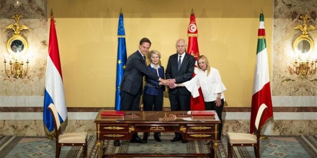 ΕΕ – Τυνησία: Συμφωνία για διαχείριση των συνόρων, καταπολέμηση της διακίνησης και 100 εκατ. ευρώ χρηματοδότηση