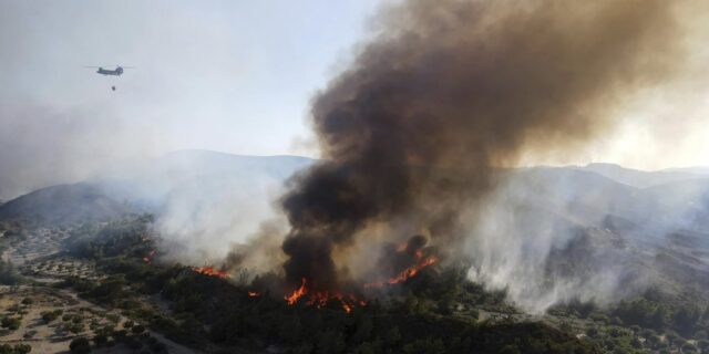 Φωτιά στην Καστοριά
