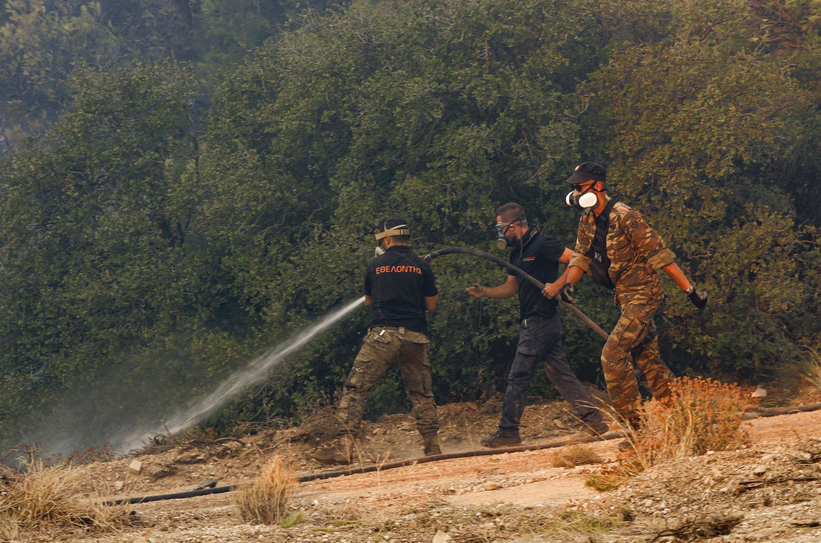Φωτιά στο Πευκάλι Κορίνθου - Μήνυμα από το 112 για εκκένωση