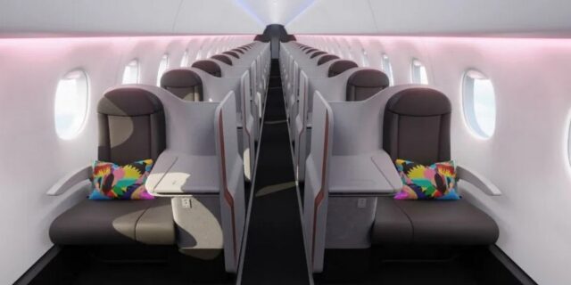 Aεροπορική εταιρεία “μόνο business class” προσφέρει δωρεάν φαγητό, ποτά και WiFi στις χαμηλότερες τιμές της αγοράς