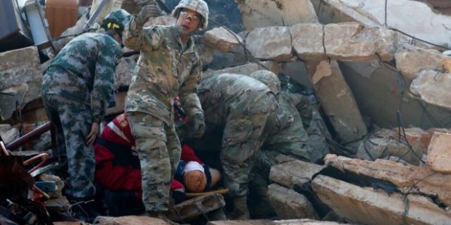 Κίνα: Δύο νεκροί και 10 τραυματίες από κατάρρευση κτιρίου
