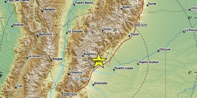 Ισχυρός σεισμός 6 Ρίχτερ στην Κολομβία