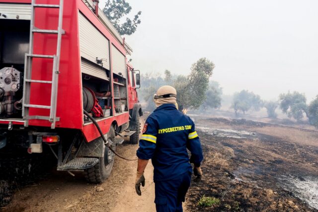 Εύβοια: Σε ένα μέτωπο κινείται η φωτιά – Στάχτη 6.500 στρέμματα