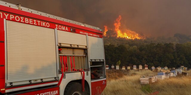 Υψηλός κίνδυνος πυρκαγιάς την Παρασκευή (1/9) σε Αττική, Εύβοια και Κρήτη – Χάρτης