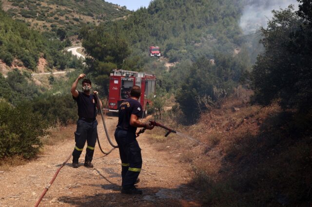 Ροδόπη: Φωτιά σε δάσος στη Δημοτική Ενότητα Κέχρου