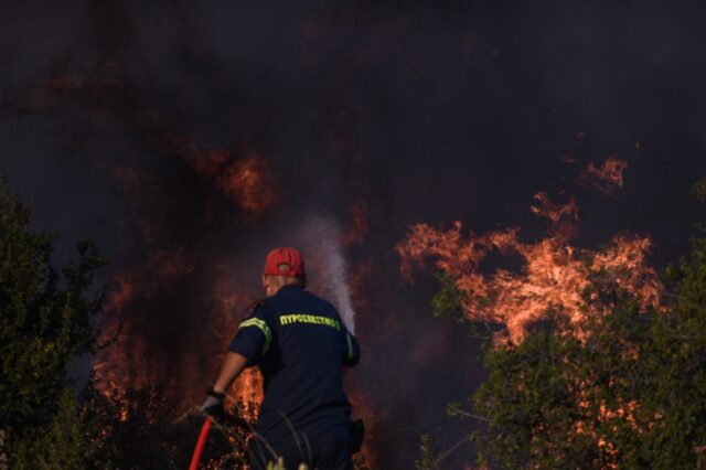 Ζάκυνθος: Υπό έλεγχο η φωτιά στο Τσιλιβί
