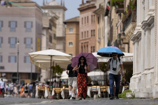 Ιταλία: Η πρώτη “ανάσα” μετά τις ακραίες θερμοκρασίες – ρεκόρ
