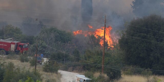 Καβάλα: Βελτιωμένη η εικόνα της φωτιάς – Στο Νοσοκομείο της πόλης τα νεογνά από Αλεξανδρούπολη