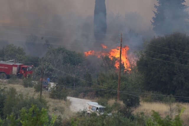 Καβάλα: Βελτιωμένη η εικόνα της φωτιάς – Στο Νοσοκομείο της πόλης τα νεογνά από Αλεξανδρούπολη