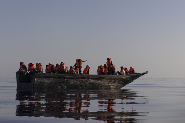 Σκάφος με μετανάστες (φωτογραφία αρχείου)