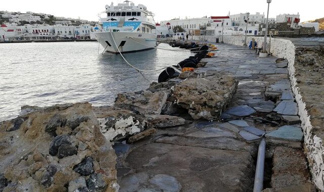 Μύκονος: Βοηθητικό σκάφος θαλαμηγού προσέκρουσε σε ύφαλο – Ένας νεκρός