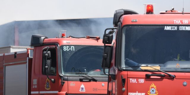 Όχημα της Πυροσβεστικής (φωτογραφία αρχείου)