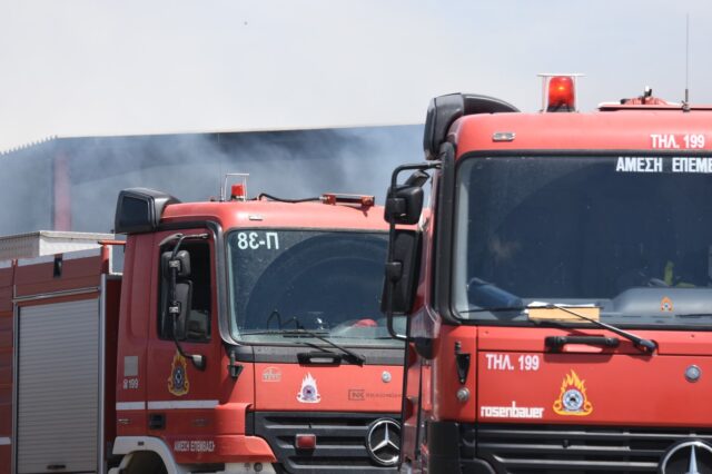 Όχημα της Πυροσβεστικής (φωτογραφία αρχείου)