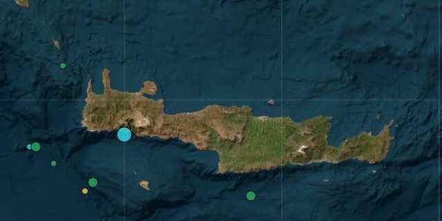 Σεισμός 4,9 Ρίχτερ στην Κρήτη