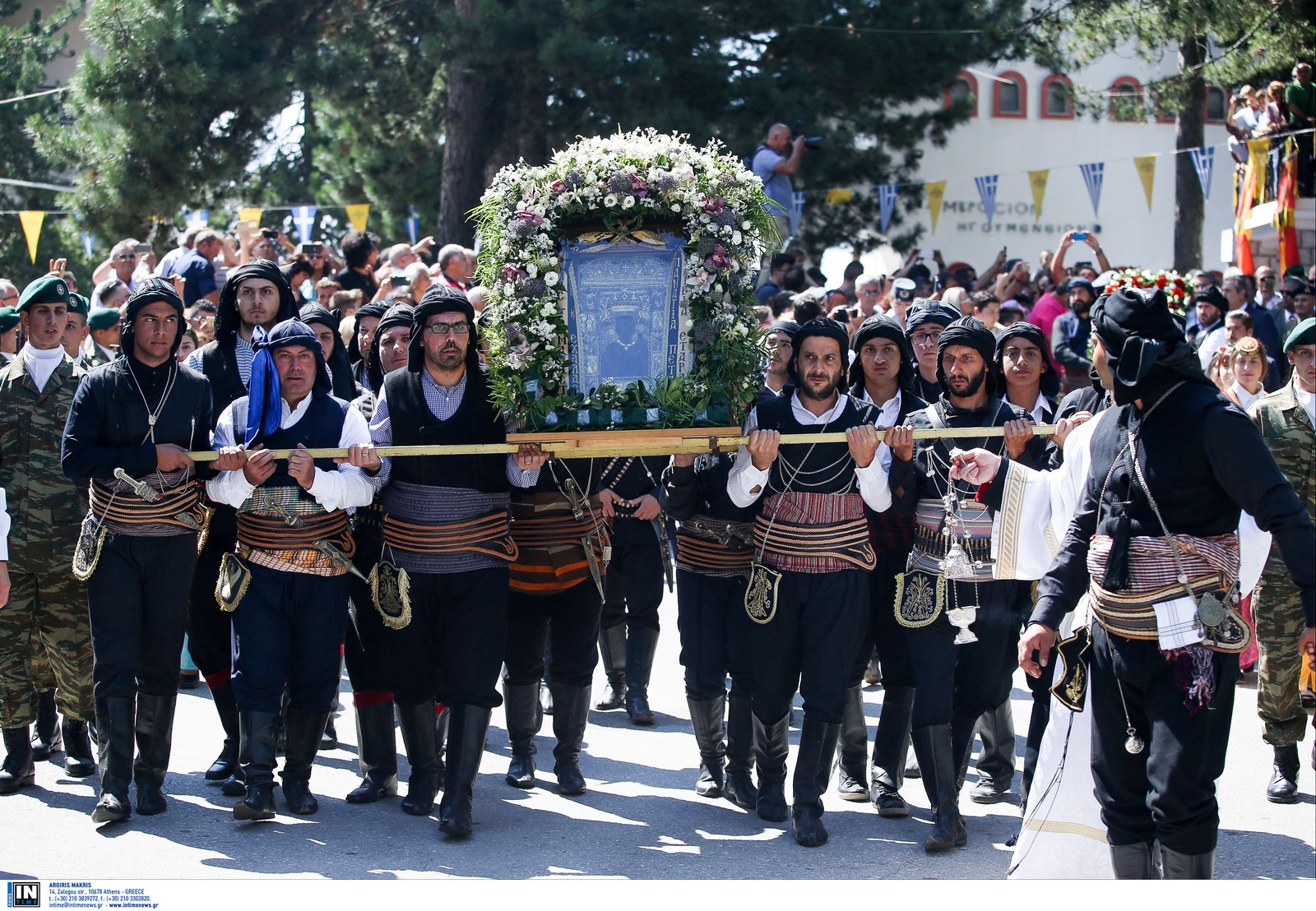 Δεκαπενταύγουστος: Σε κατανυκτική ατμόσφαιρα ο εορτασμός της Παναγίας Σουμελά στο Βέρμιο